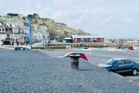 Vue Sur Mer Port-en-Bessin-Huppain Extérieur photo